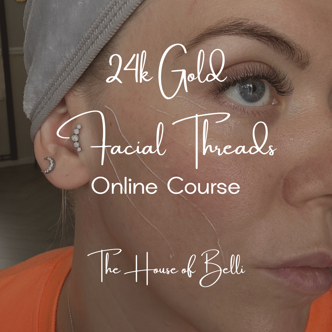 24k Gold Facial Threads Course (Non-Invasive)