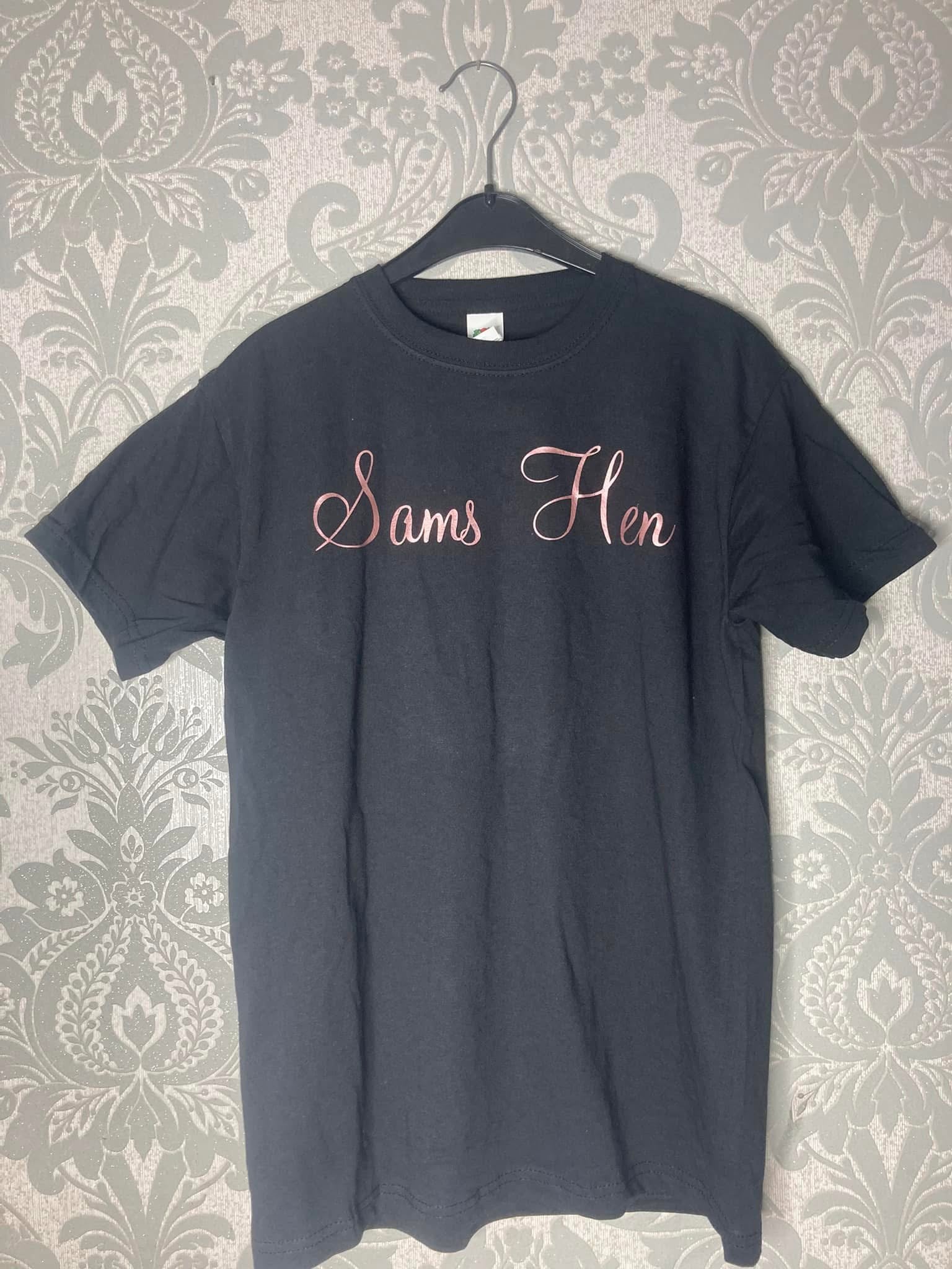 Personalised Party T-Shirts (Hen Party / Stag / Birthday / Trips)