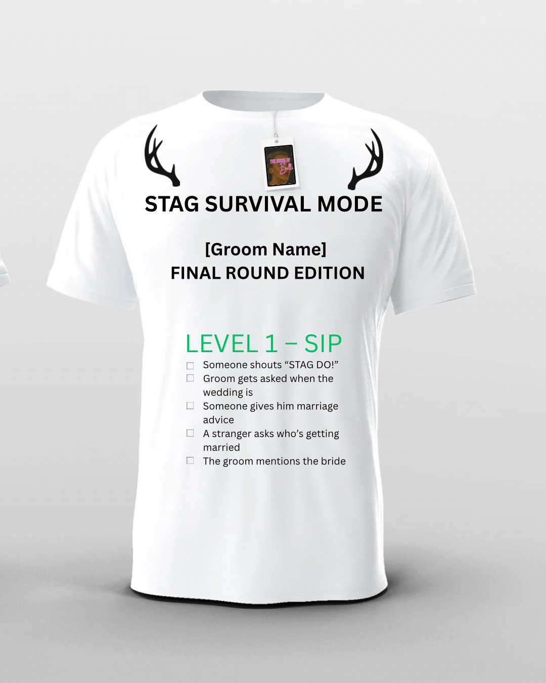 Final Round Edition Stag Game Top – Belli ™ Original Design