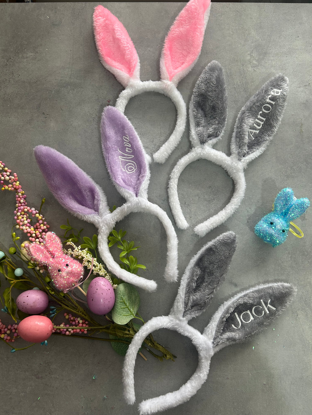 Easter Bunny Ears - Personalised