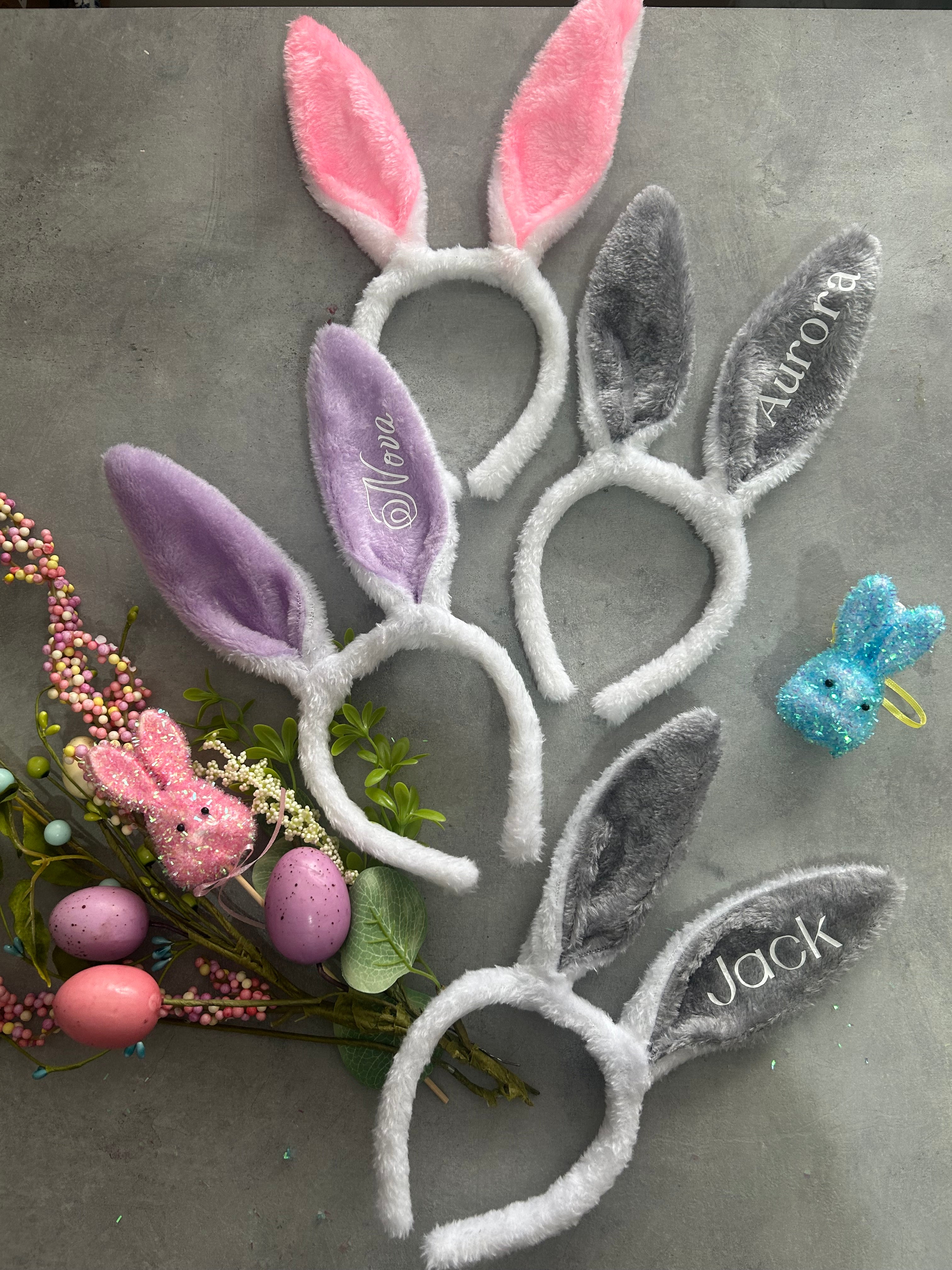 Easter Bunny Ears - Personalised