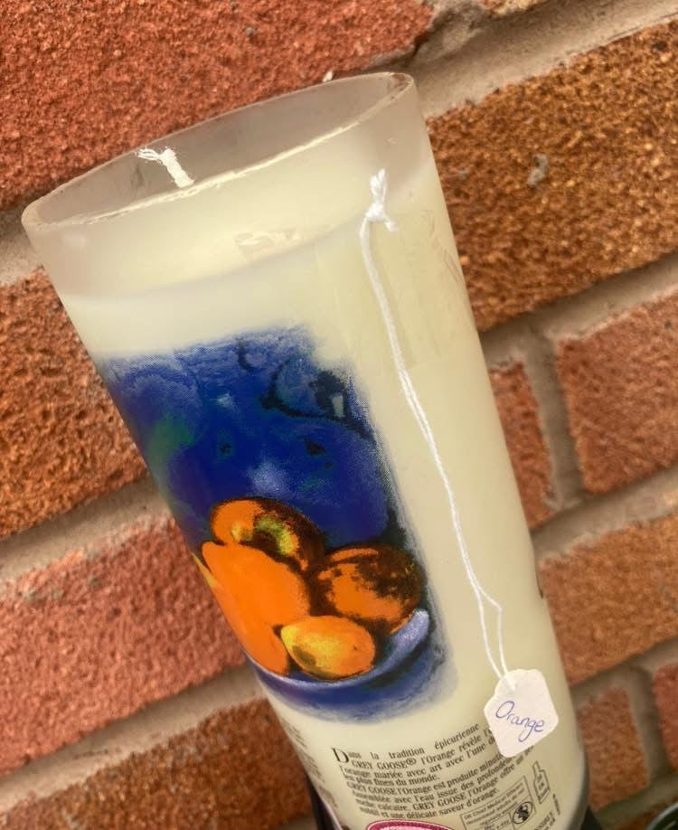 Handmade Soy Wax Candles – Recycled Bottle Collection